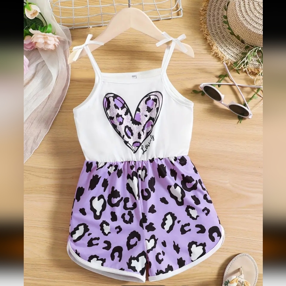 Cute Girls Romper